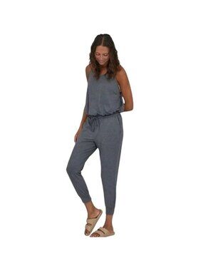 Patagonia Seabrook Sleeveless Jumpsuit in Gray Women's Small